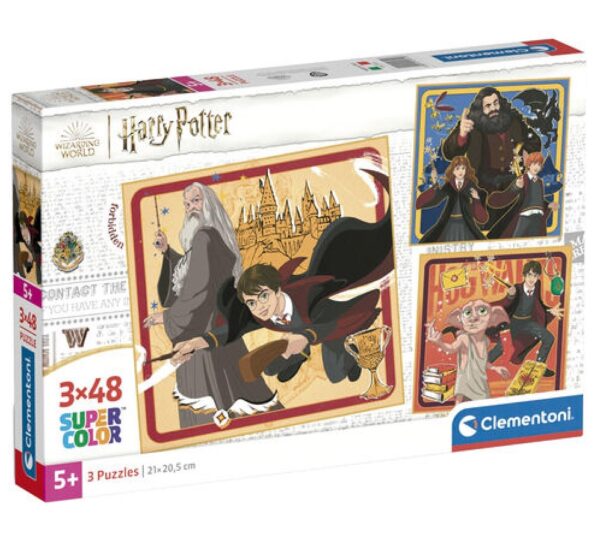 Harry Potter 3 Puzzle 48 Pieces Set