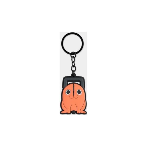 Chainsaw Man Pochita Rubber Keychain