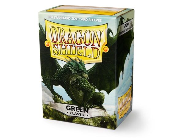Dragon Shield Classic Green Sleeves 100ct