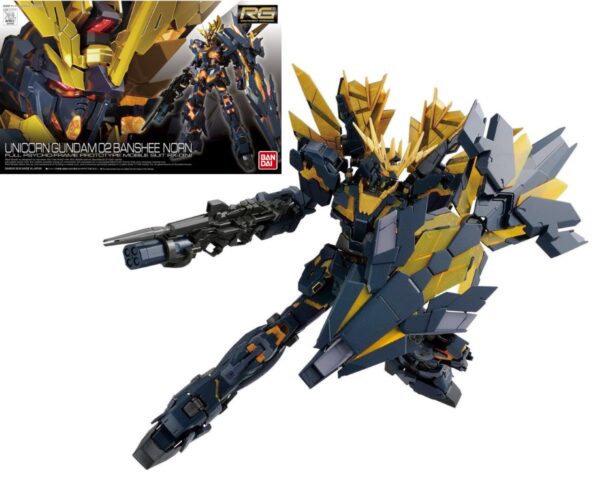 Gundam Unicorn Gundam 02 Banshee Norn RG 1/144 Bandai Model Kit