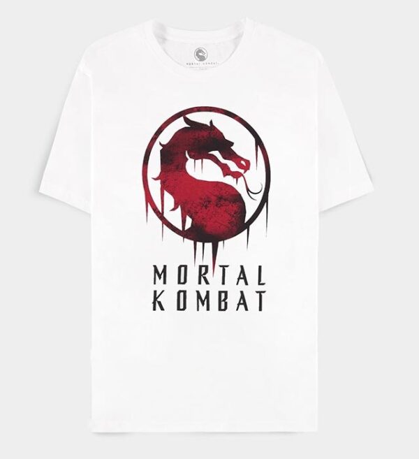 Mortal Kombat White T-Shirt (XL)