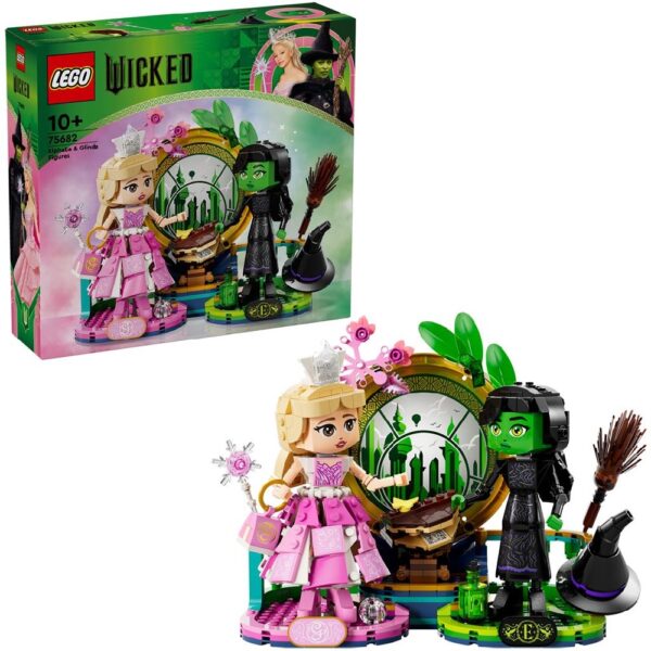 LEGO Wicked 75682 Elphaba & Glinda Figures