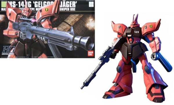 Gundam MS-14JG Gelgoog Jager HGUC 1/144 Bandai Model Kit