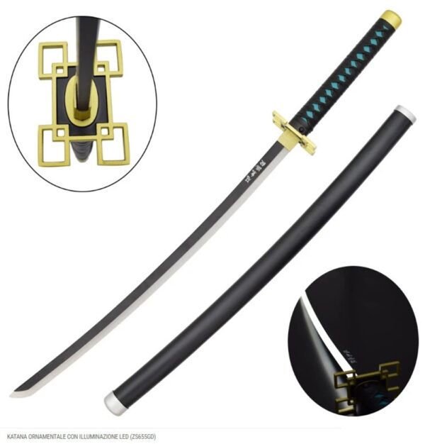 Demon Slayer Muichiro Tokito LED Katana Replica