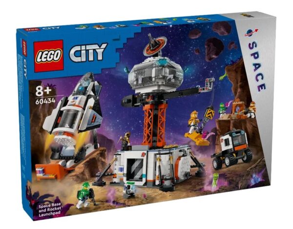 LEGO City 60434 Space Base and Rocket Launchpad