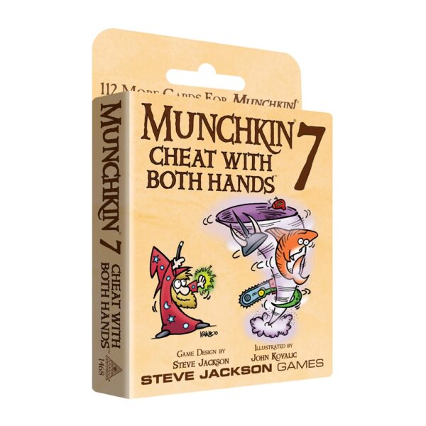 Munchkin 7 Cheat With Both Hands Card Game