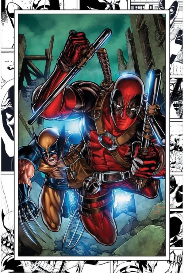 Marvel Comics Wolverine & Deadpool Poster 61x92cm
