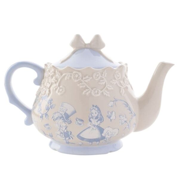 Disney Alice In Wonderland Embossed Tea Pot