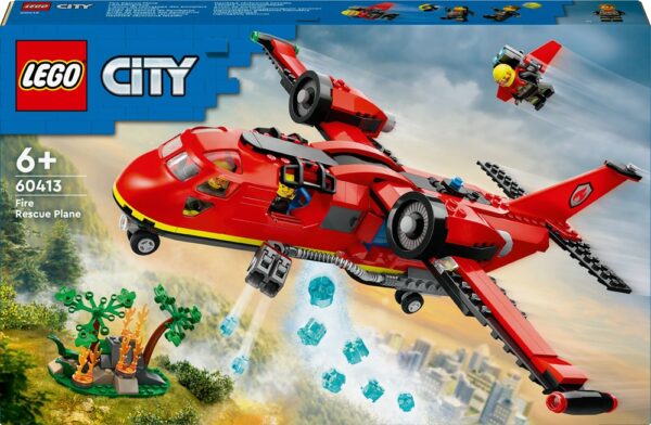 LEGO City 60413 Fire Rescue Plane