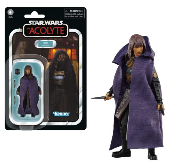 Star Wars The Acolyte Mae (Assassin) Vintage Hasbro Figure