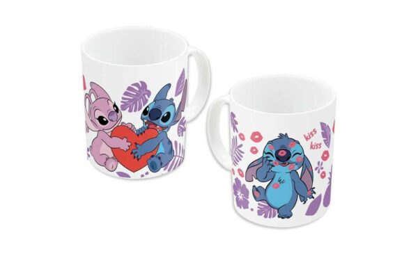 Disney Stitch & Angel Love Ceramic Mug 325ml