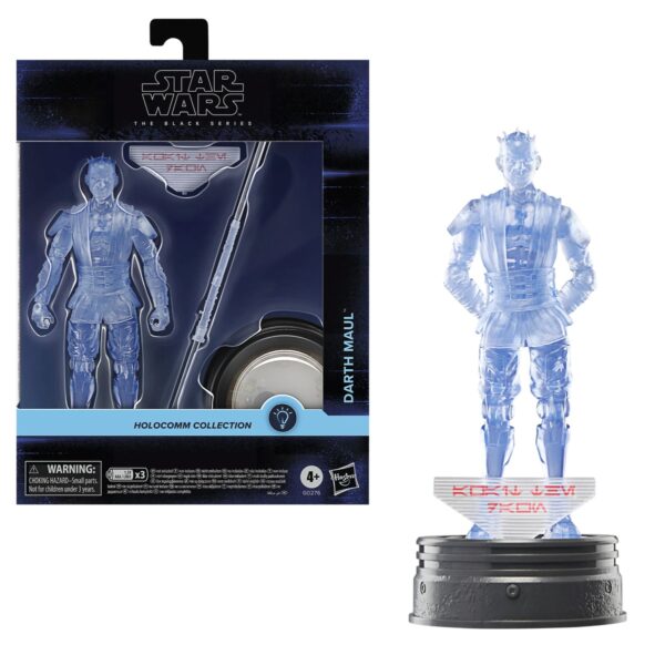 Star Wars Holocomm Darth Maul The Black Series Hasbro Figure