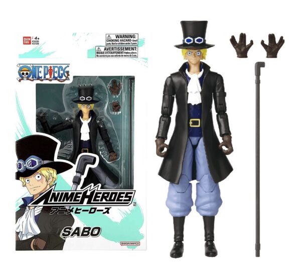 One Piece Sabo Anime Heroes Bandai Figure