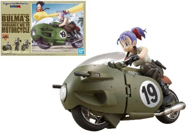 Dragon Ball Bulma's Variable No. 19 Motorcycle Bandai Model Kit