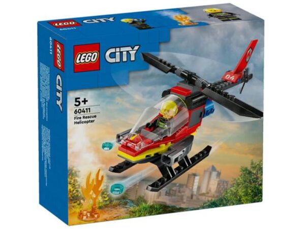 LEGO City 60411 Fire Rescue Helicopter
