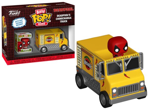 Funko Bitty POP! Marvel Deadpool's Chimichanga Truck