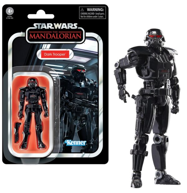 Star Wars The Mandalorian Dark Trooper Vintage Hasbro Figure