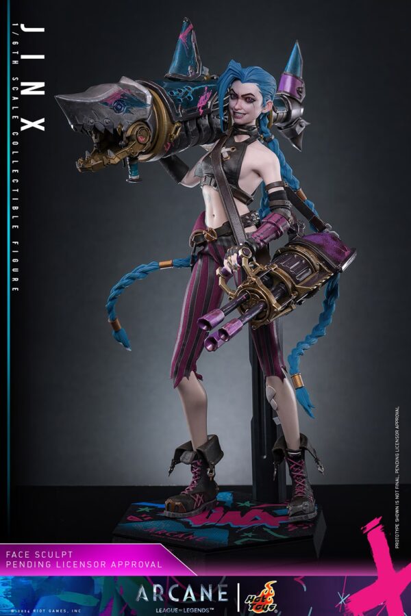 League Of Legends Jinx Sixth Scale Hot Toys Figure