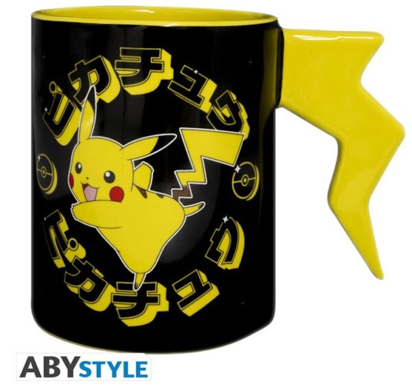 Pokemon Pikachu Lightning Bolt 3D Mug