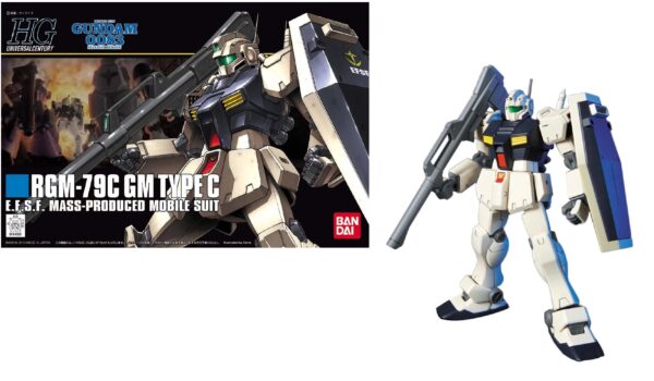 Gundam RGM-79C GM Type C HGUC 1/144 Bandai Model Kit