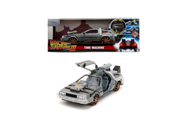 Back To The Future 3 Time Machine 1:24 Die Cast Jada Model