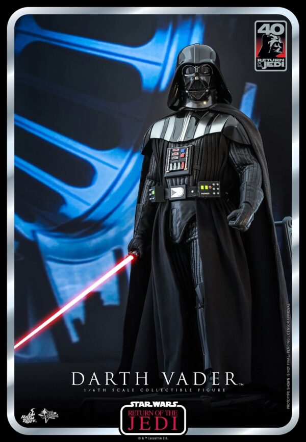 Star Wars Darth Vader Return Of The Jedi 40th Anniversary Sixth Scale Hot Toys Figure GamesPlus Malta
