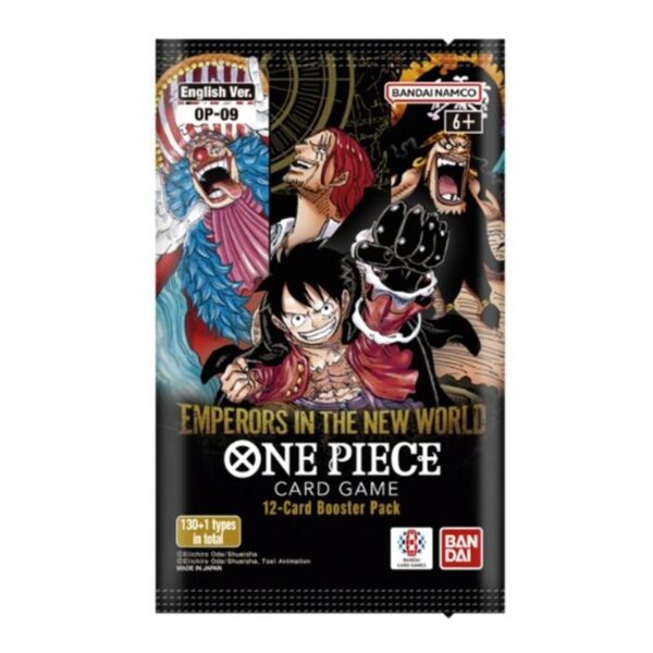 One Piece Card Game: Four Emperors OP-09 Booster Pack