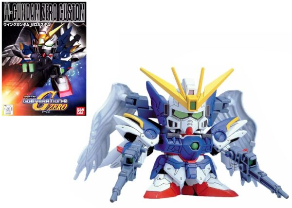 Gundam BB203 W Gundam Zero Custom SD Bandai Model Kit