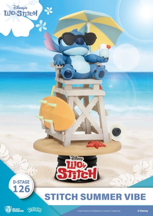 Disney Lilo & Stitch Summer Vibes Diorama D-Stage Beast Kingdom