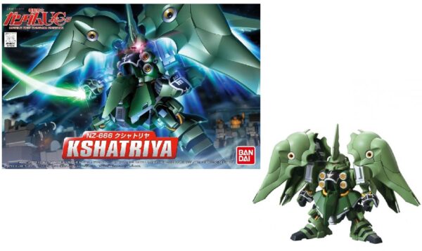 Gundam BB367 Kshatriya SD Bandai Model Kit