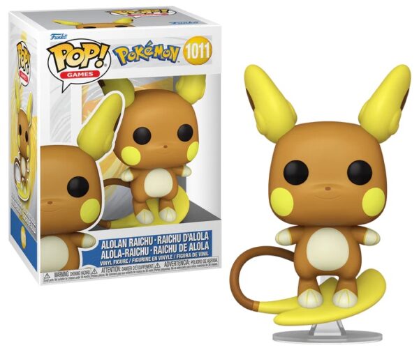 Funko POP! Pokemon N° 1011 - Alolan Raichu