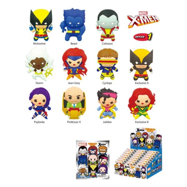 Marvel X-Men 3D Bag Clip