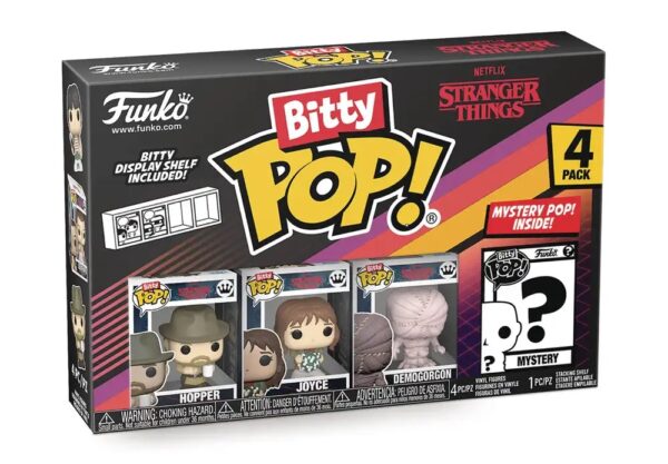 Funko Bitty POP! Stranger Things Hopper 4 Pack