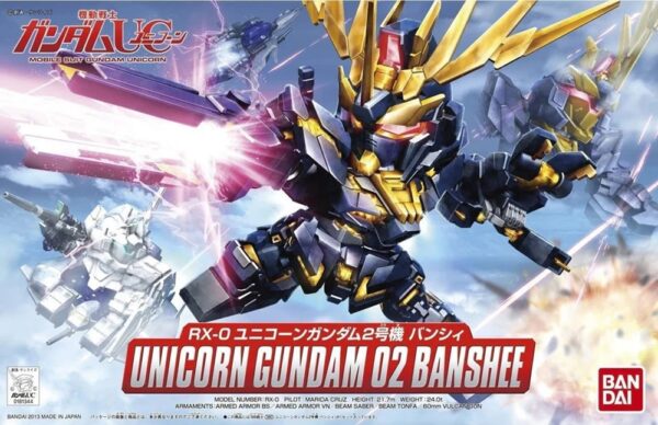 Gundam BB Gundam Unicorn 2 Banshee 380 Bandai Model Kit