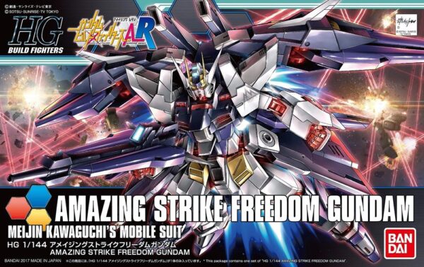 Gundam Amazing Strike Freedom Gundam HG 1/144 Bandai Model Kit