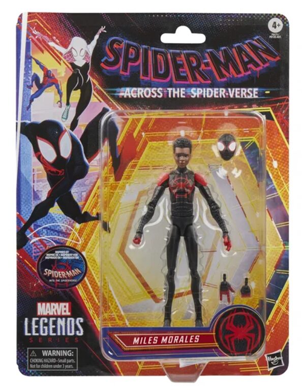 Marvel Spider-Man Across The Spider-Verse Miles Morales Legends Series Hasbro Figure