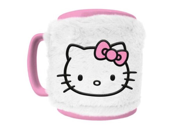 Hello Kitty Fuzzy Mug 440ml
