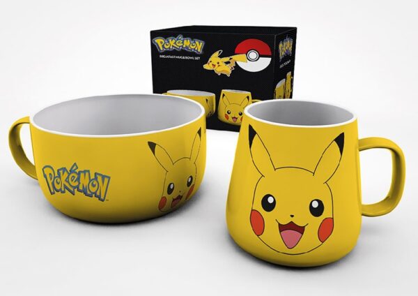 Pokemon Breakfast Mug & Bowl Gift Set