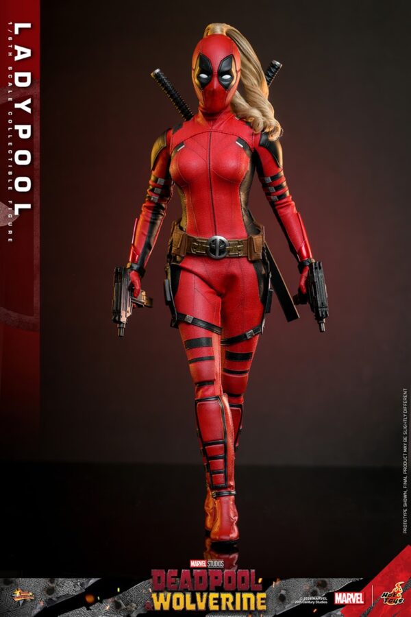 Marvel Deadpool & Wolverine Ladypool Sixth Scale Hot Toys Figure