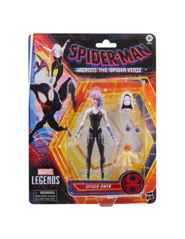Marvel Spider-Man Across The Spider-Verse Spider-Gwen Legends Series Hasbro Figure