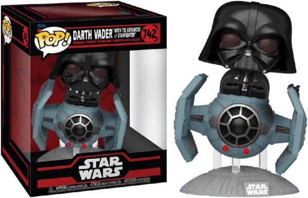 Funko POP! Star Wars N° 742 - Darth Vader With Tie Advanced x1 Starfighter