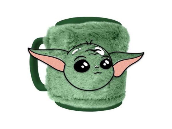 Star Wars The Mandalorian Grogu Fuzzy Mug 440ml