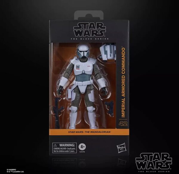 Star Wars The Mandalorian Imperial Armored Commando Black Series Hasbro Figure