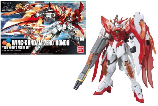 Gundam Wing Gundam Zero Honoo HGBF HG 1/144 Bandai Model Kit