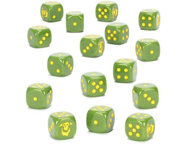 Warhammer Age Of Sigmar Orruk Warclans Dice (89-94)