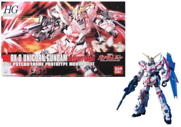 Gundam RX-0 Unicorn Gundam HG Bandai Model Kit
