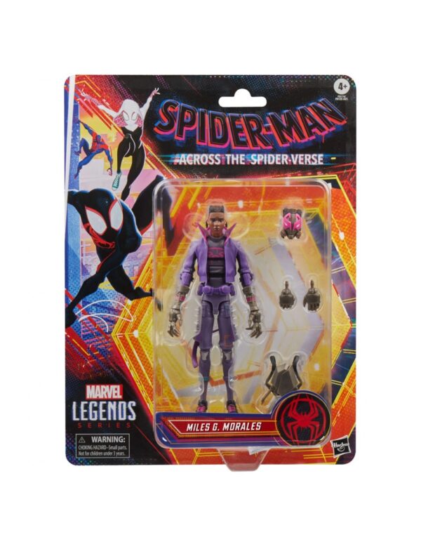 Marvel Spider-Man Across The Spider-Verse Miles G. Morales Legends Series Hasbro Figure