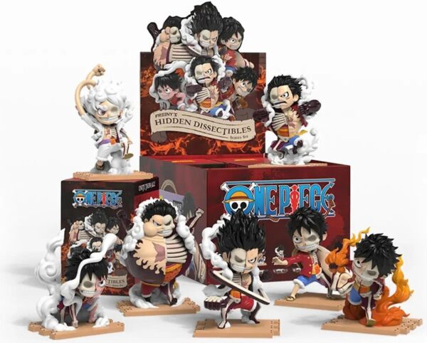 Mighty Jaxx Freeny's Hidden Dissectibles One Piece (Luffy Gears Edition) Blind Box
