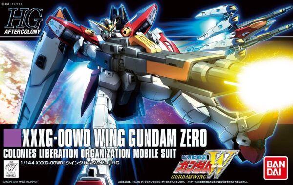 Gundam Wing Gundam Zero HGAC 1/144 Bandai Model Kit