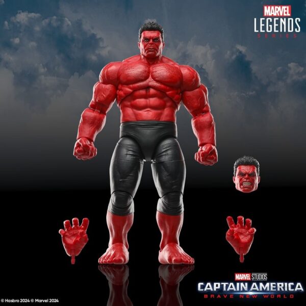 Marvel Captain America Brave New World Red Hulk Legends Series Hasbro Figure